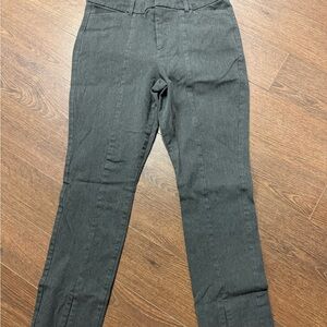 Old Navy Charcoal High-Rise Pixie Pants